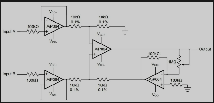 ?儀表放大器應(yīng)用電路圖