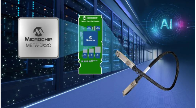 Microchip發(fā)布META-DX2C 800G重定時(shí)器以滿足新一代數(shù)據(jù)中心需求