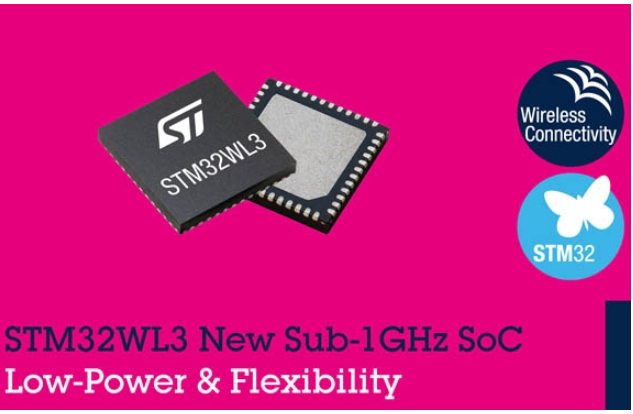 意法半導(dǎo)體發(fā)布新款STM32WL3無線微控制器，延長電池續(xù)航時間至15年