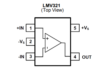 LMV321引腳圖