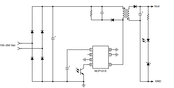 NCP1014AP100G原理圖