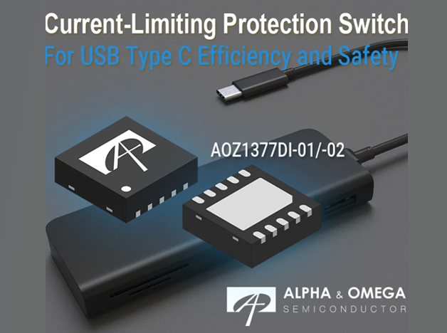 AOS推出新型Type-C智能保護(hù)開關(guān)AOZ1377DI