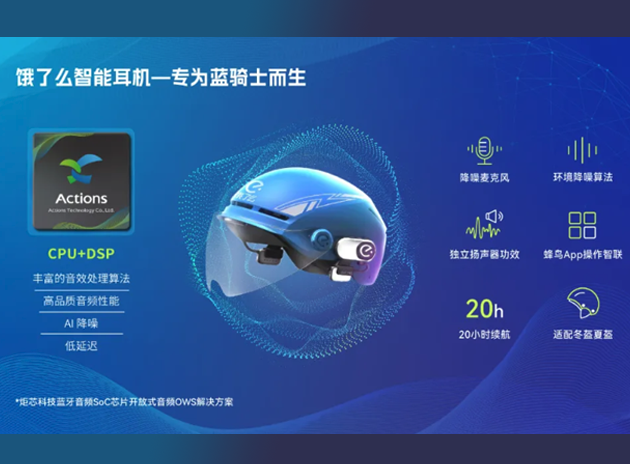炬芯科技藍牙音頻SoC芯片助力餓了么藍