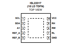 ISL22317 Renesas(瑞薩) 數(shù)字電位器