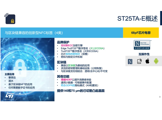 ST25TA-E：保護(hù)品牌，連接數(shù)字世界的創(chuàng)新NFC標(biāo)簽芯片