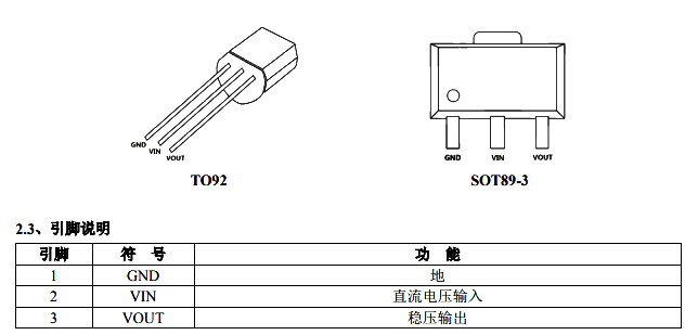 AiP7540 中微愛芯 線性穩(wěn)壓器