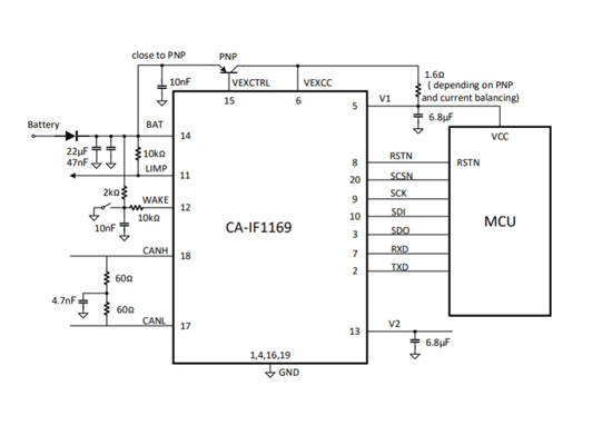 CA-IF1169-Q1 川土微電子 收發(fā)器