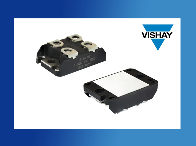 Vishay ISOA 厚膜功率電阻器榮獲2024年