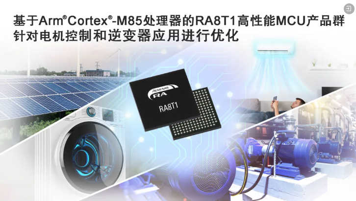 RA8T1系列微控制器
