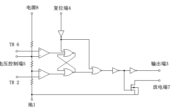 AiP555電路功能圖
