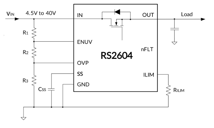RS2604典型應(yīng)用框圖