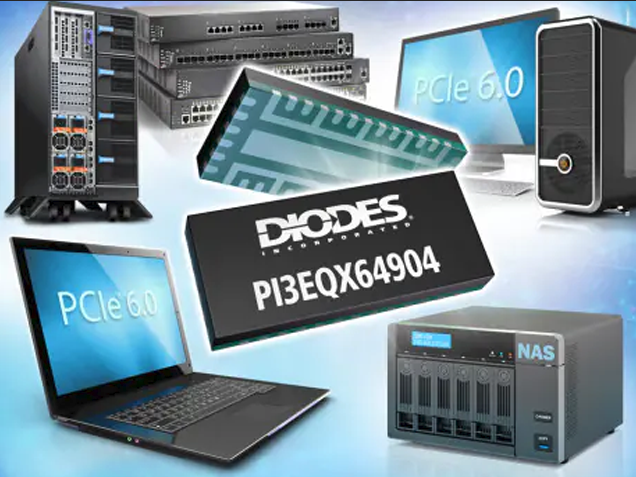 DIODES（美臺）PI3EQX64904：推動高速數(shù)據(jù)傳