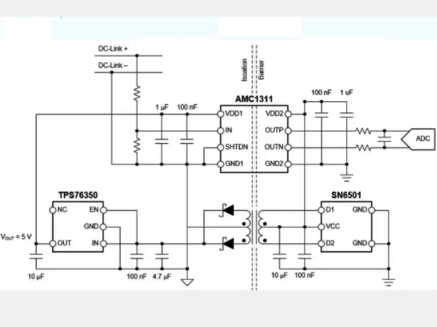 如何為電機驅(qū)動系統(tǒng)選擇合適的隔離式電壓放大器