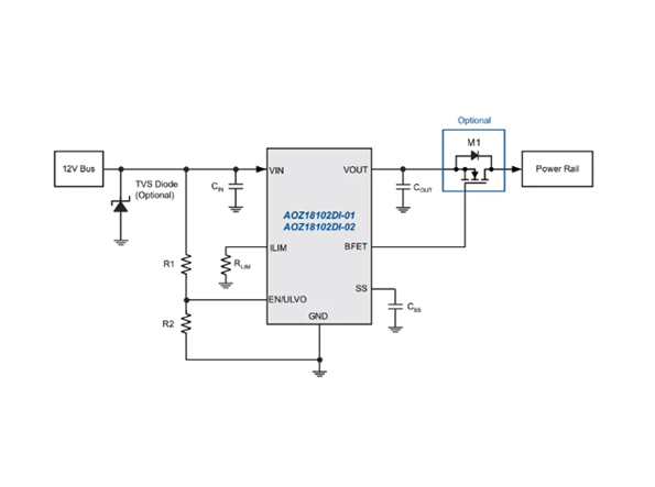 AOZ18102DI AOS 保護(hù)電子保險(xiǎn)絲
