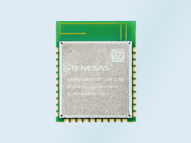 DA14695MOD：集成USB充電與LCD控制的高性能BLE 5.2模塊