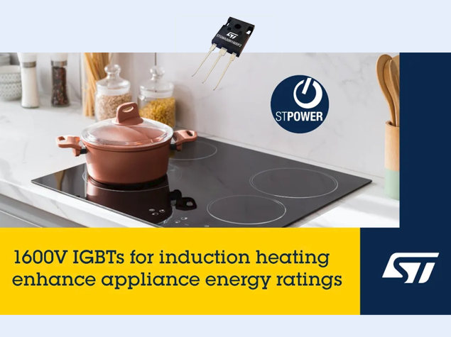 STGWA30IH160DF2：意法半導(dǎo)體發(fā)布高效1600V IGBT