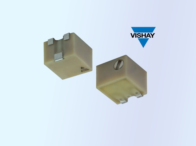 Vishay推4mm超小密封微調(diào)電位器TSM41系