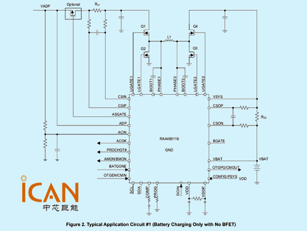 RAA489118：面向多節(jié)電池系統(tǒng)的寬輸入升降壓充電控制器