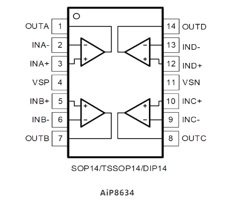 AiP8634引腳圖
