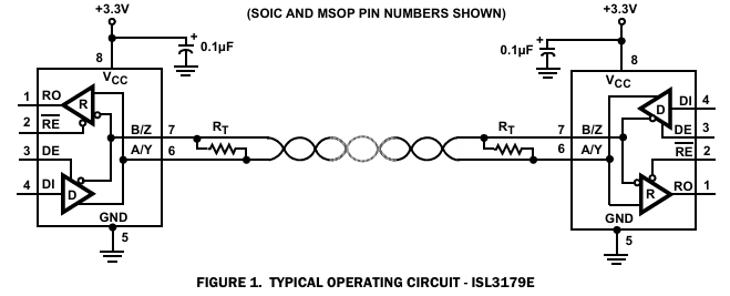 ISL3179E 典型應(yīng)用電路圖