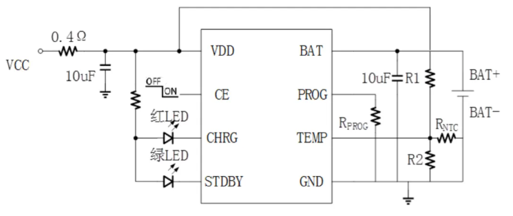 AiP4068H典型應(yīng)用圖