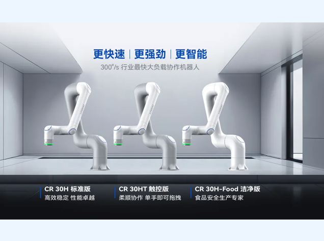 TI(德州儀器)與越疆科技合作，CR 30H協(xié)作