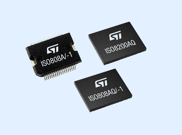 意法半導體8通道 ISO808 系列隔離高邊