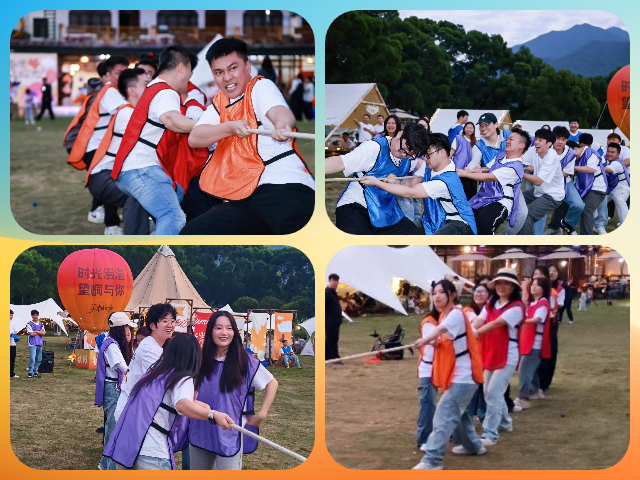 團(tuán)隊(duì)拔河——力量與策略的較量精彩瞬間